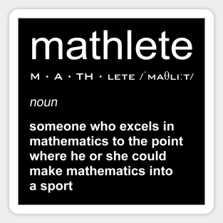 Mathlete Definition Magnet